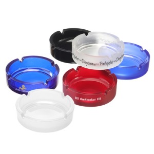 Cendrier personnalisé en verre
