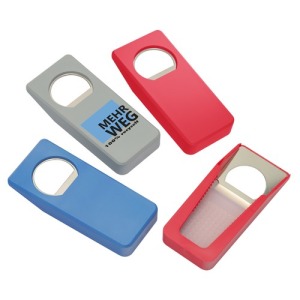 Ouvre-bouteilles recyclé avec fermeture