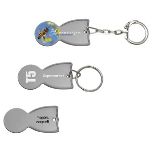 Jeton personnalisable de recyclage 1€
