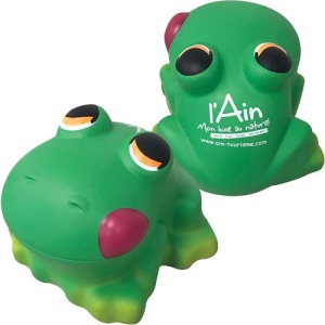 Grenouille anti-stress publicitaire
