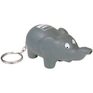 Porte-clés éléphant anti-stress