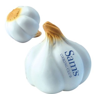Gousse d'ail anti-stress publicitaire