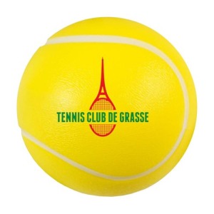 Balle de tennis anti-stress publicitaire