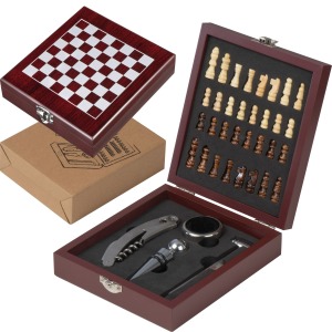 Set à vin personnalisable dans un coffret bois
