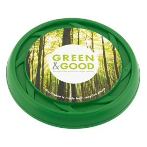 Frisbee promotionnel recyclé