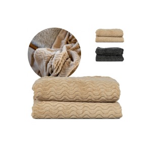 Sagaform Agnes Plaid Polaire personnalisé 130x170 cm