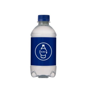 Bouteille d'eau 33cl bleue