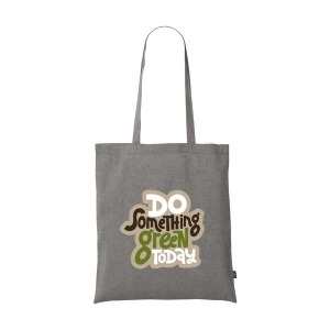 Recycled cotton shopper 180g/m² sac personnalisable shopping