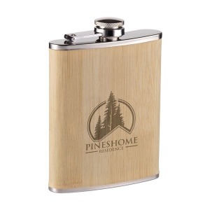 Hipflask Bamboo 200 ml gourde