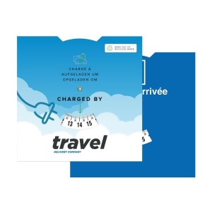 Disque de stationnement personnalisable et indicateur charge France