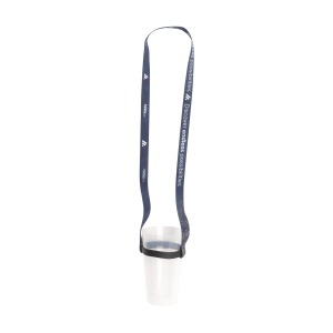 Lanyard Sublimation RPET 1,5 cm avec porte-gobelet