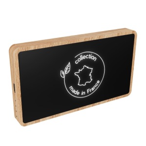 Powerbank wireless wood 5000mAh Made in France