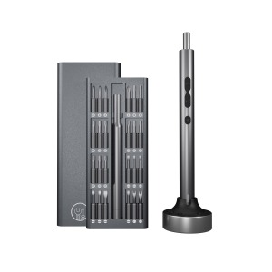 Kit outil avec tournevis électrique et base de chargement Import