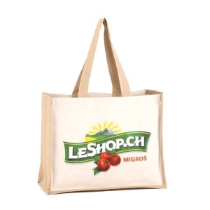 Cabas jute et coton COMBY M 330