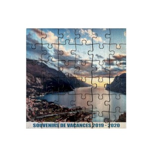 Puzzle français bois - 12 pièces