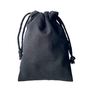 Pochon coton fidji XS noir