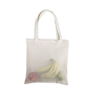 Sac coton filet Ecru