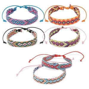 Pack de 6 bracelets brésiliens personnalisables