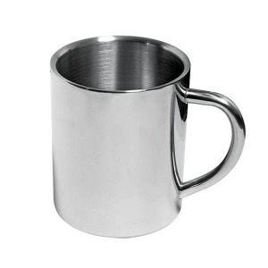 Mug publicitaire inox 210ml double paroi