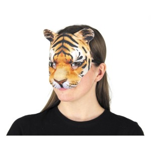 MASQUE REALISTIC TIGRE avec logo