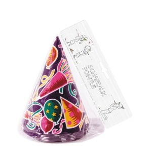 Chapeau pointu publicitaire x6