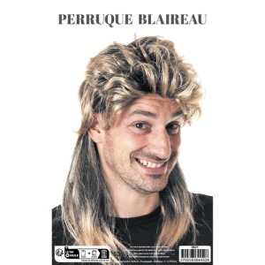 Perruque publicitaire blaireau