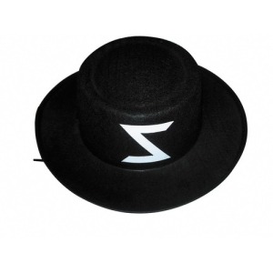 Chapeau personnalisable bandit masqué enfant