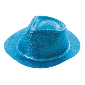 Borsalino paillette bleu clair