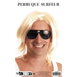 Perruque surfeur personnalisable