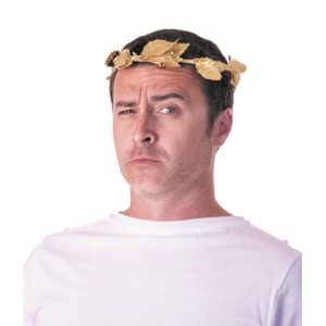 Couronne publicitaire laurier dorée