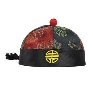 CHAPEAU MANDARIN personnalisable AVEC NATTES