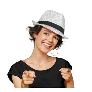 Borsalino shiny argent