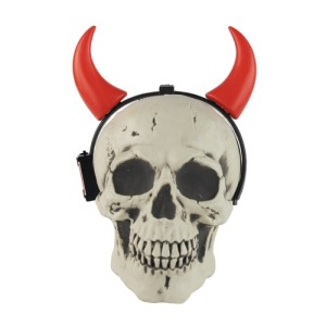 SERRE TÊTE CORNE DIABLE ROUGE LUMINEUX