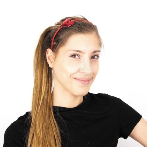 SERRE TETE personnalisable COEUR VALENTINE