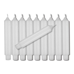 SET 10 BOUGIES personnalisables LAMPION