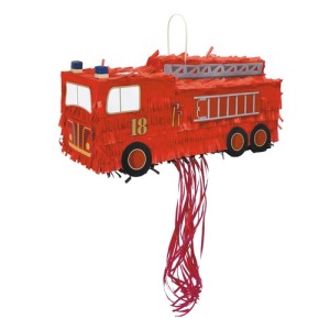 PINATA CAMION publicitaire DE POMPIERS
