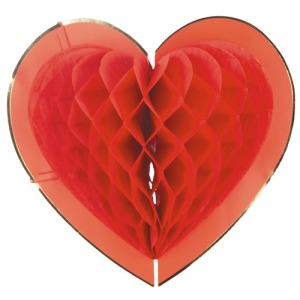 COEUR publicitaire ROUGE ALVEOLE