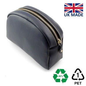 Pochette personnalisée zippée 200x150x75mm en rPET