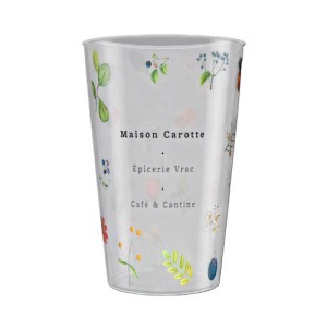 Gobelet personnalisé 50cl Pinte translucide