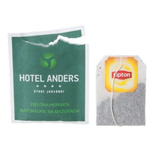 Sachet de thé Lipton sous enveloppe papier