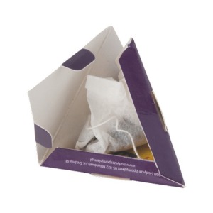 1 sachet pyramide de thé en boîtier pyramide
