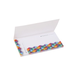 Bloc repositionnable avec couverture 2 en 1, 50 feuilles