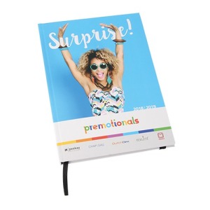 Cahier publicitaire couverture rigide A5 50 feuilles