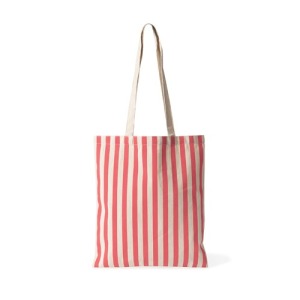 Sac personnalisable coton rayé 38x40cm 180g/m²