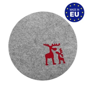 Sous-bock en feutrine