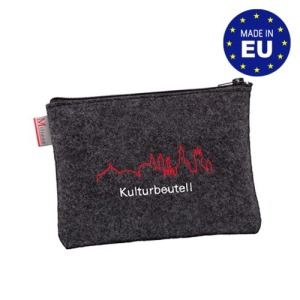 Trousse de voyage en feutrine