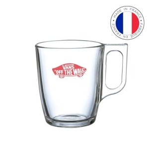 Petit mug en verre personnalisable 25cl