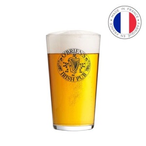 Verre à bière avec logo 25cl demi