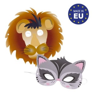 Masque personnalisable en carton enfant