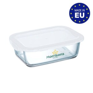 Lunchbox publicitaire en verre 120cl